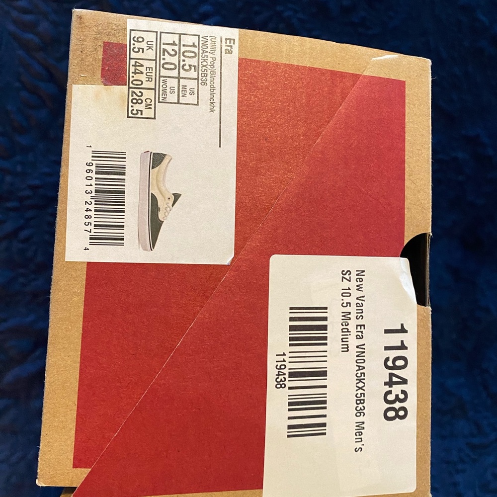 Vans Men's Boat Shoes - Tan and White